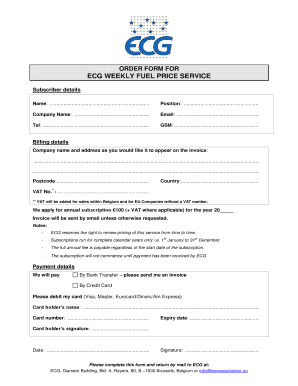 Ekg Order Form