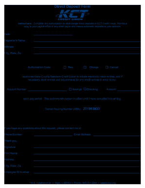 Kctcu  Form