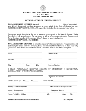 Dds 1150 Form PDF