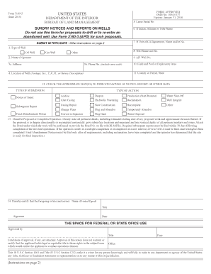 Blm Form 3160 5