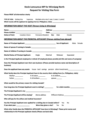 LONG STAY STUDENT VISA FORM