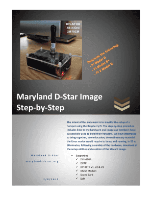 Maryland Dstar  Form