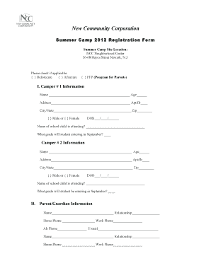 Ncc Digital Form