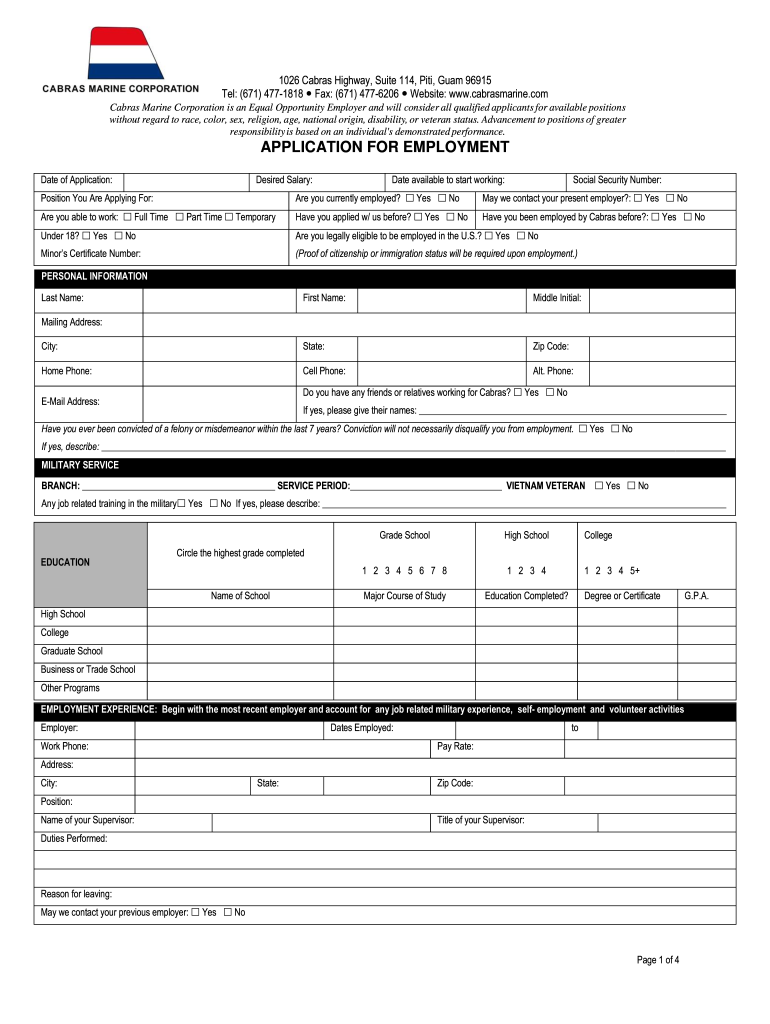 Form PDF Karyawan Cabras Marine