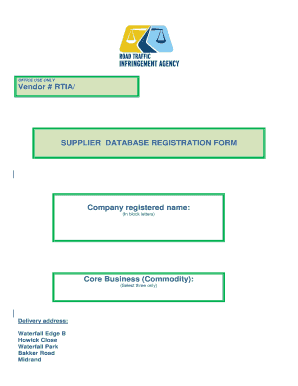 Rtia Application Form