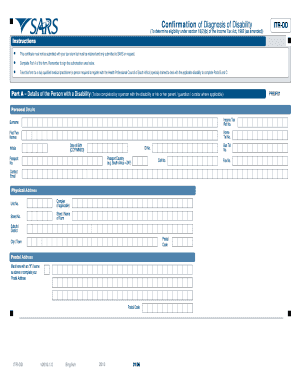 Itr Dd Form Download