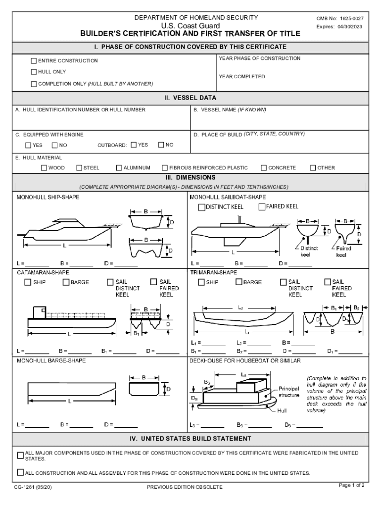 1261 Form