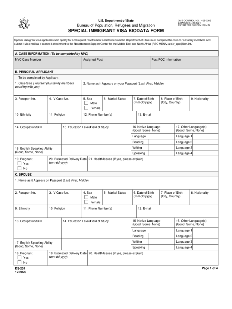 Form Biodata Latest