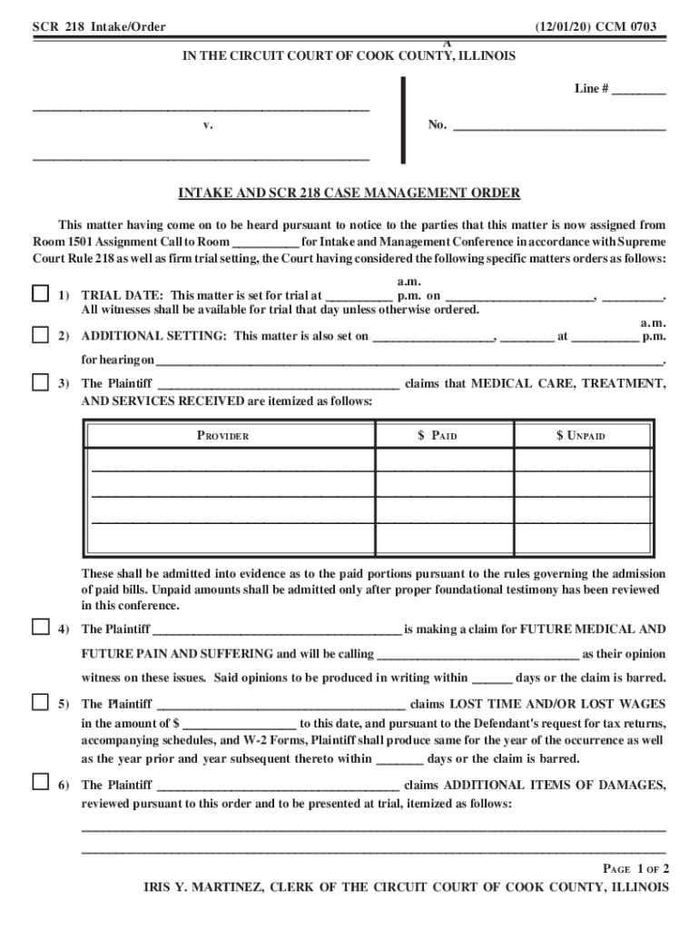 Motion General Form This Form Replaces CCMD 39 120120