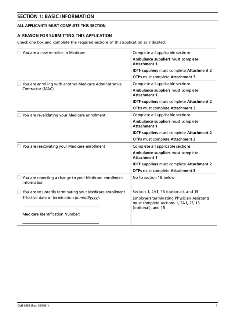 Cms 855b  Form