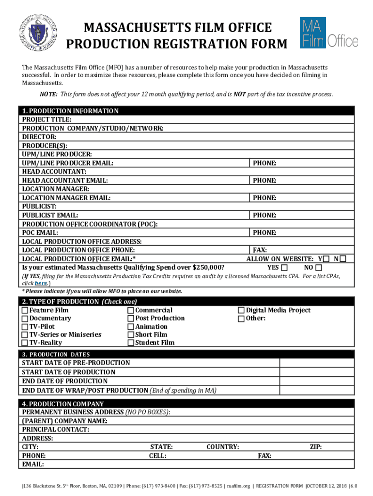  NOTE This Form Does Not Affect Your 12 Month Qualifying Period, and is NOT Part of the Tax Incentive Process 2018-2024