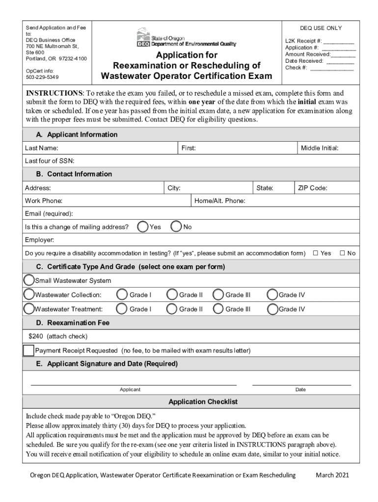  ASN4 Asbestos Waste Shipment Reporting Form Oregon 2021-2024