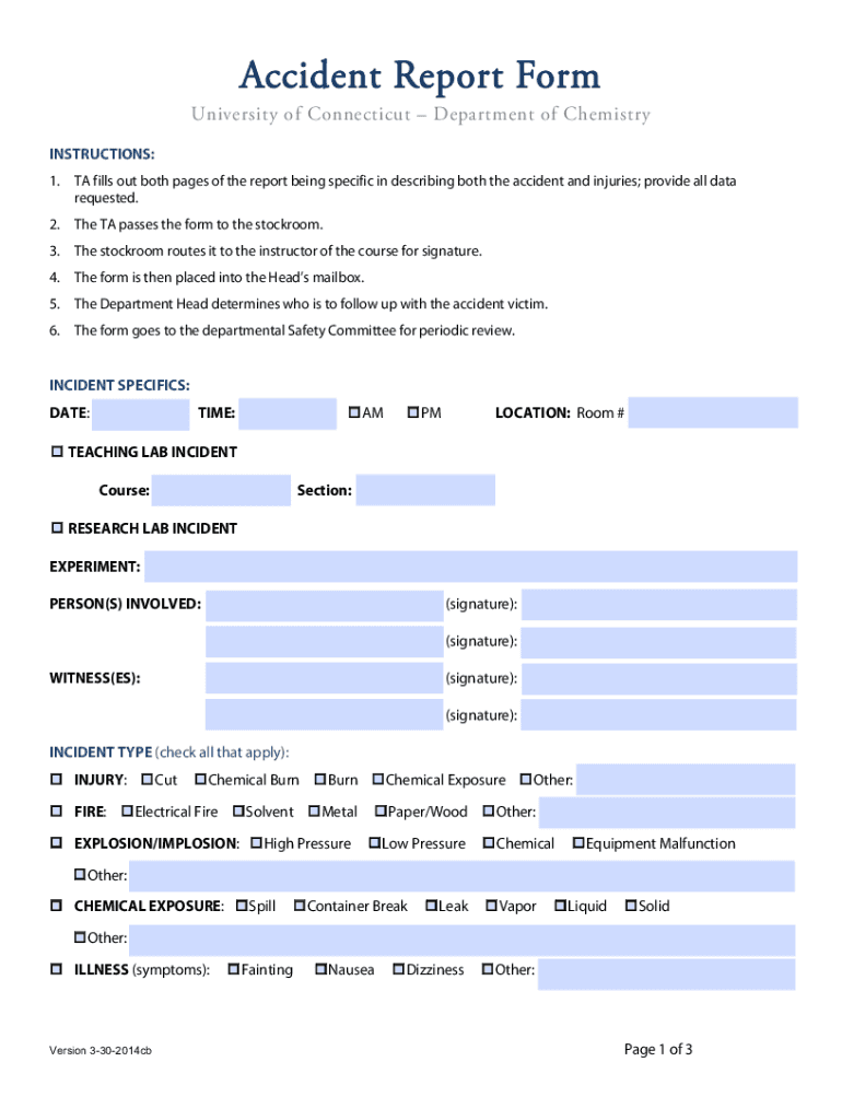 Incident Report Form DOC