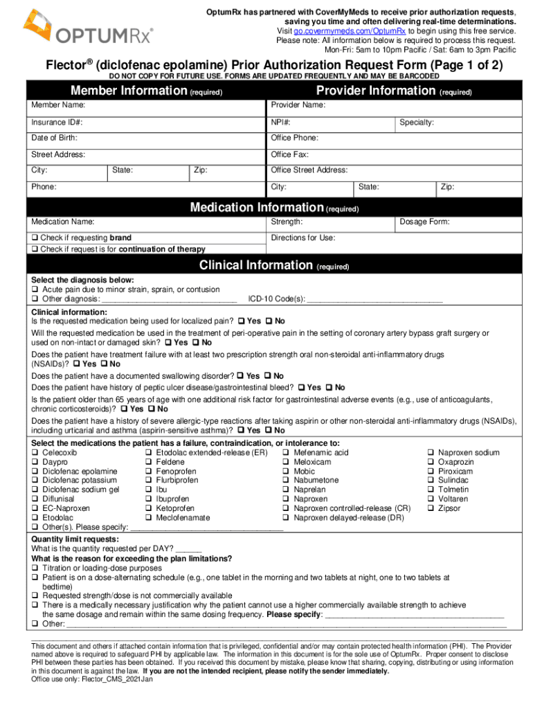  DO NOT COPY for FUTURE USE FORMS ARE Stg Prorx Optum Com 2021-2024