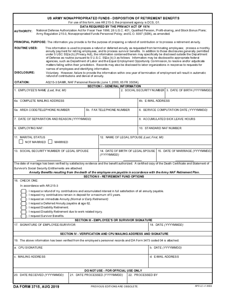 Retirement Letter to Employer  Form