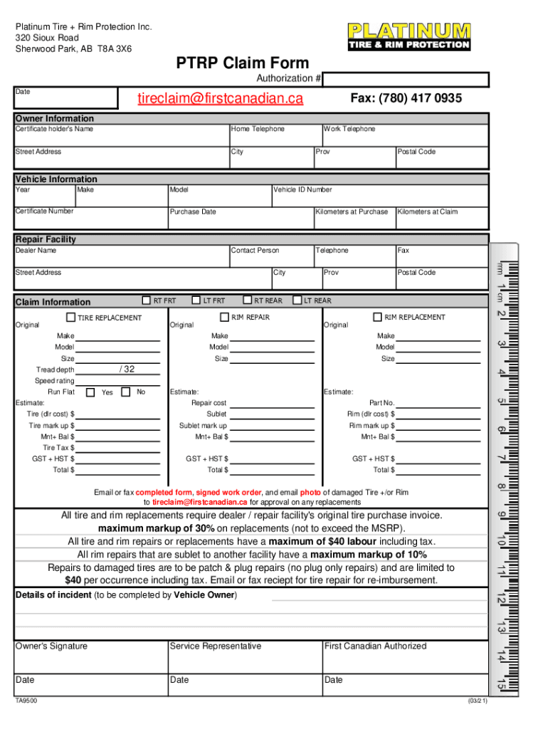 First Canadian Tire Claim Form Fill Online, Printable, Fillable