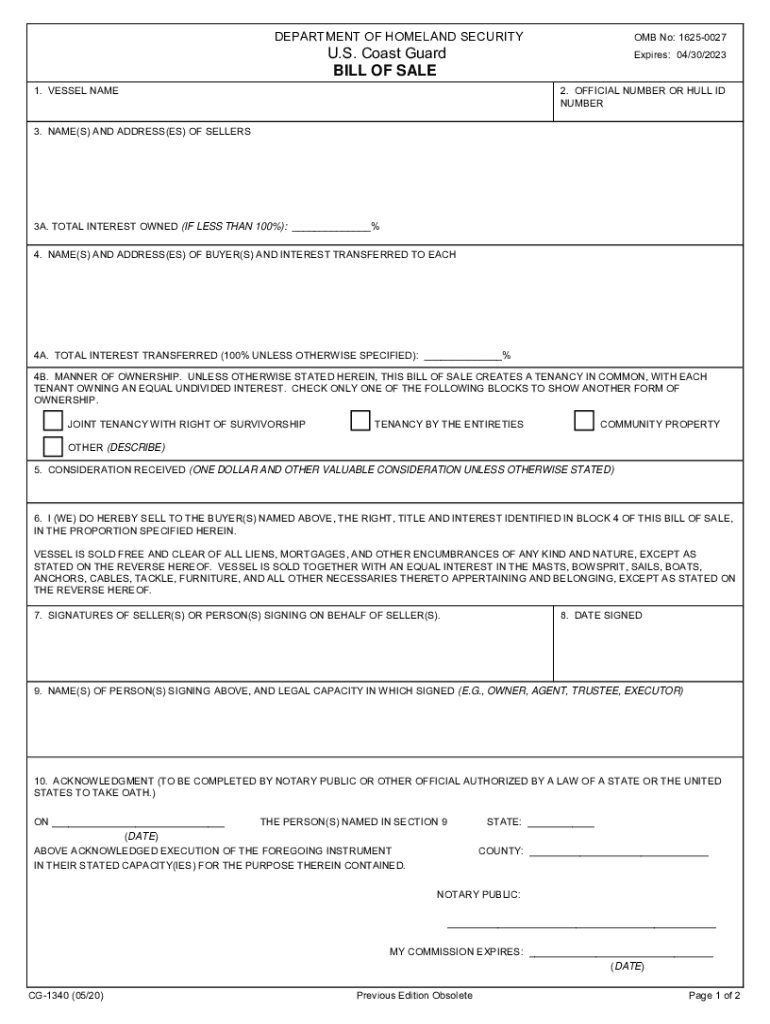  DEPARTMENT of HOMELAND SECURITY Coast Guard RIN 1625 AA00 2020