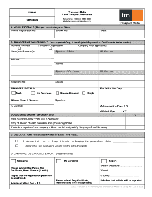 Veh06  Form