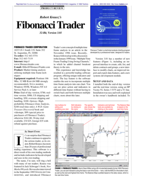 Stocks and Commodities Magazine Download  Form