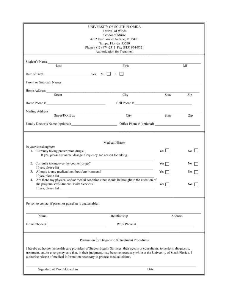 Medical Form Pptx