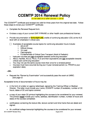 Ccemtp Renewal  Form