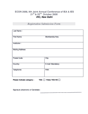 Registration Submission Form AIIMS, New Delhi Aiims