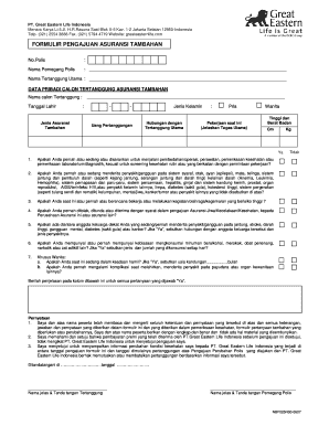 Contoh Medical Form