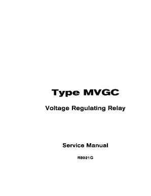 Type MVGC ElectricalManualsnet Home  Form
