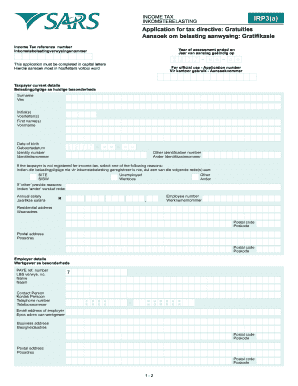 Irp3 a Form