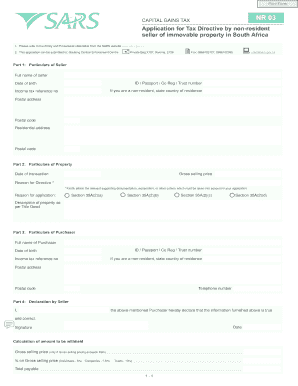 Tax Directive Form