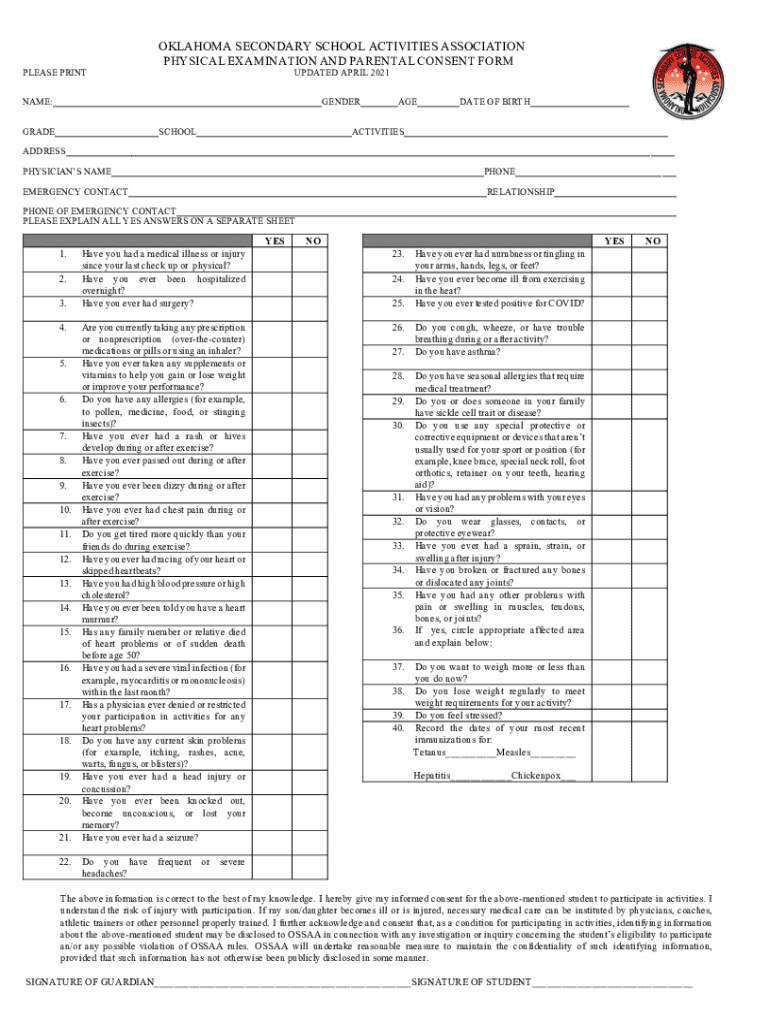 State Department of Education Ok XpCourse  Form