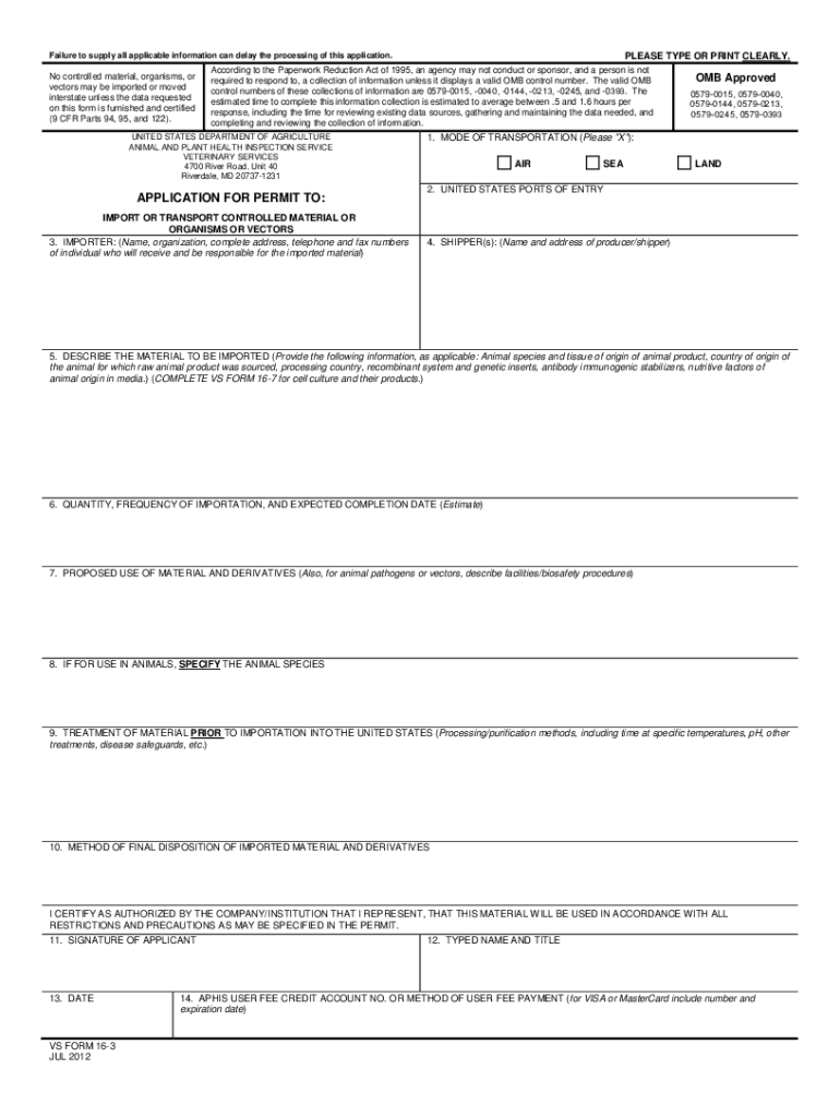  Vs Form 16 3 Fill Online, Printable, Fillable, Blank 2012-2024