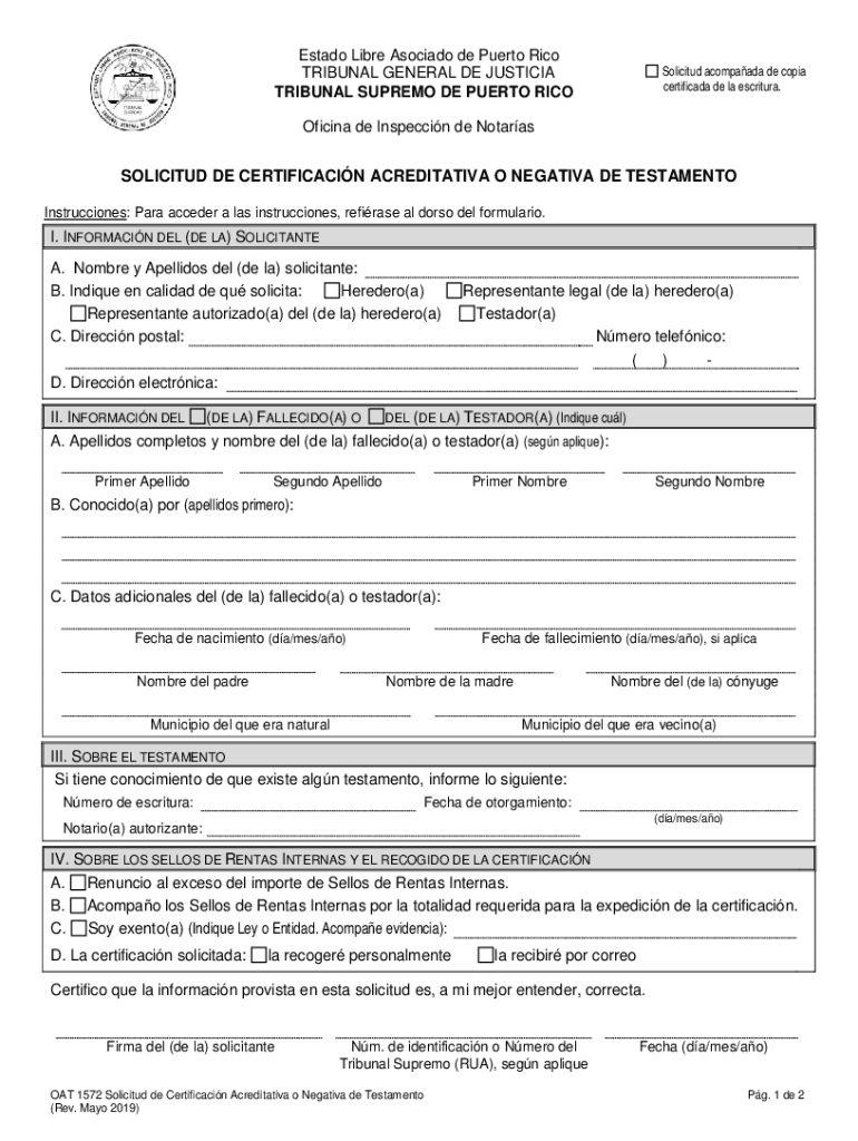  Est Ado Libra Avocado De Puerto Rico TRIBUNAL GENE 2019-2024