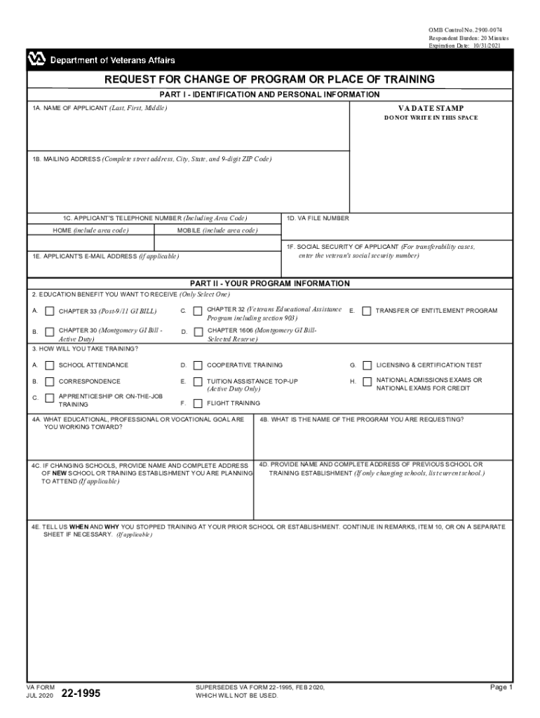  Form Va 2020