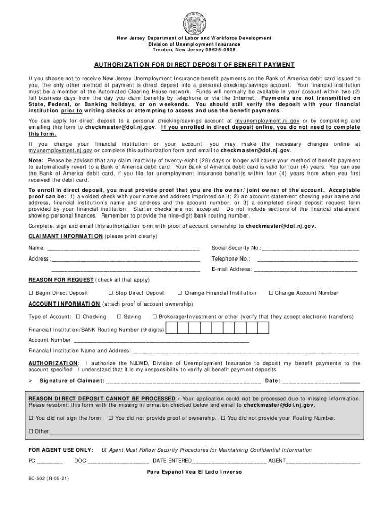 Division of Unemployment InsuranceThe Letters and Forms We