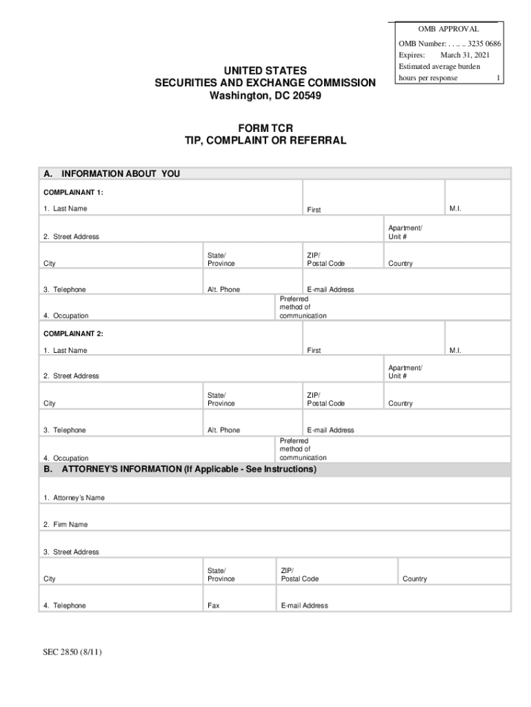 Kilgour V United States Securities and Exchange Commission  Form