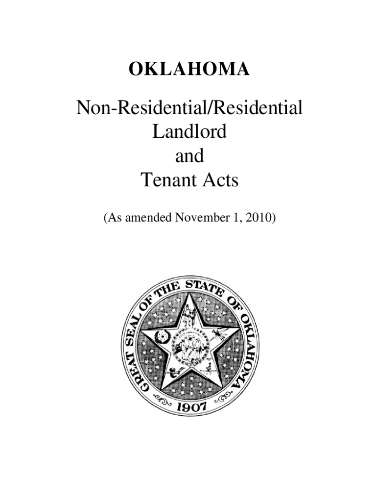 Landlord and Tenant Act Update 11 1 10 DOC  Form