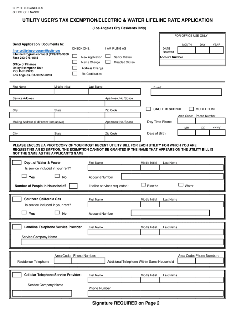  Fillable Online UTILITY USER'S TAX EXEMPTION ELECTRIC &amp;amp;amp 2021-2024