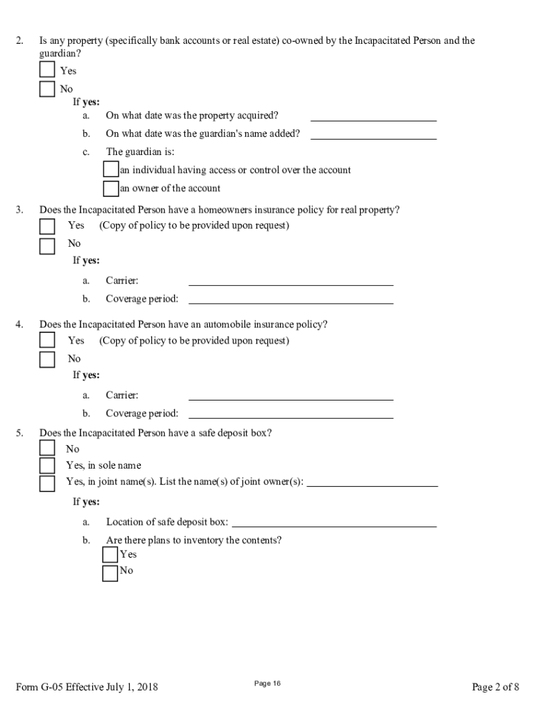 Manual Guardians  Form