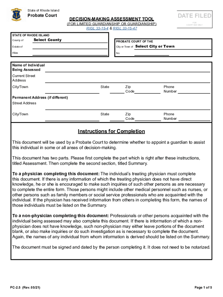 Ri Decision Making  Form