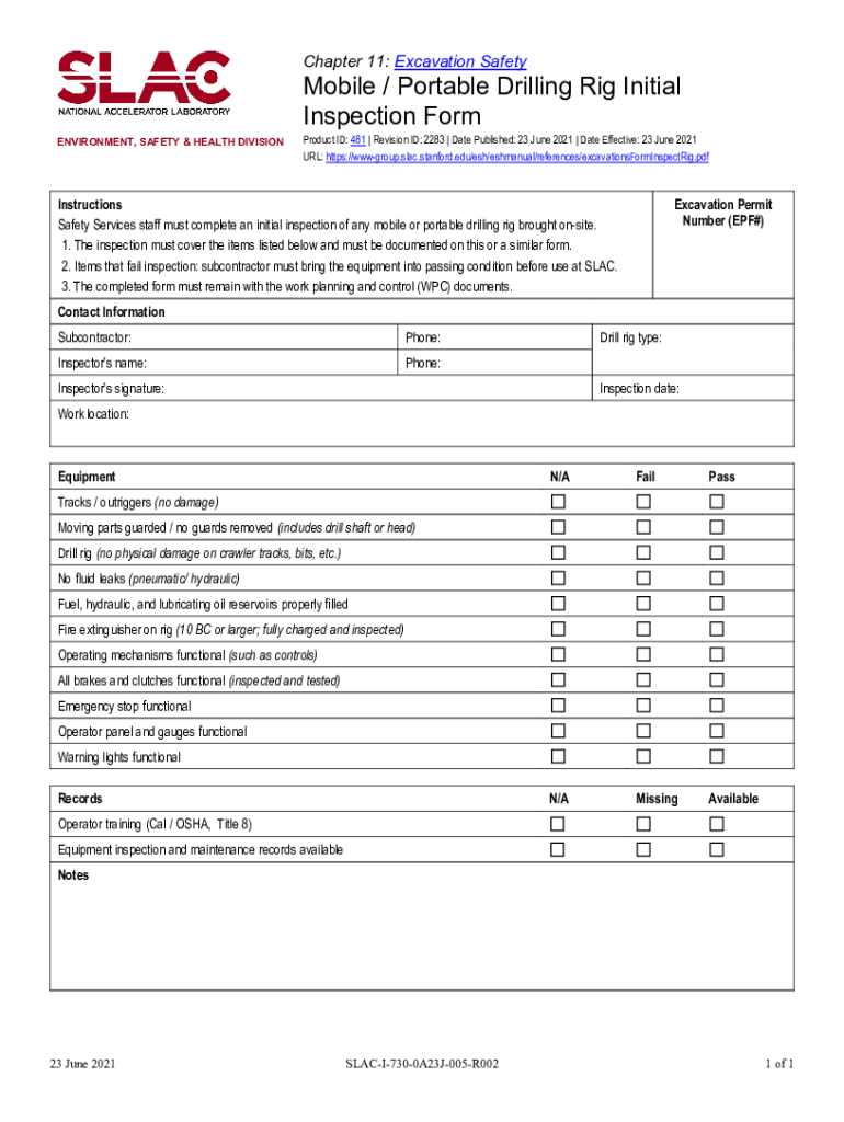  Product ID 481 Revision ID 2283 Date Published 23 June Date Effective 23 June 2021-2024