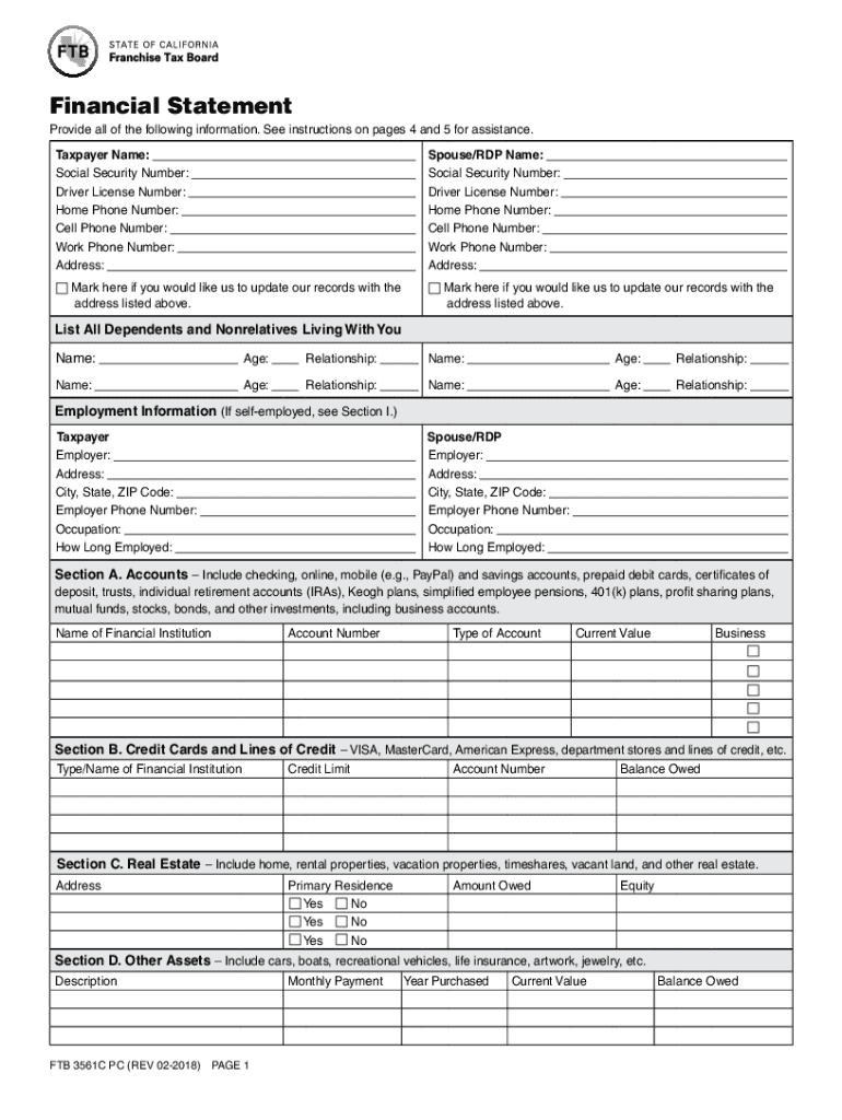 Application for Social Security CardState of Florida Department of Economic Opportunity Statement of Financial Condition DTF 5  Form