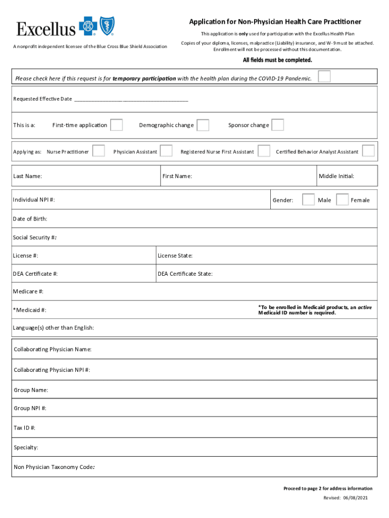  Become a Participating ProviderProvidersExcellus Nonphysician Health Care Professionals Billing Evaluation Nonphysician Health C 2021