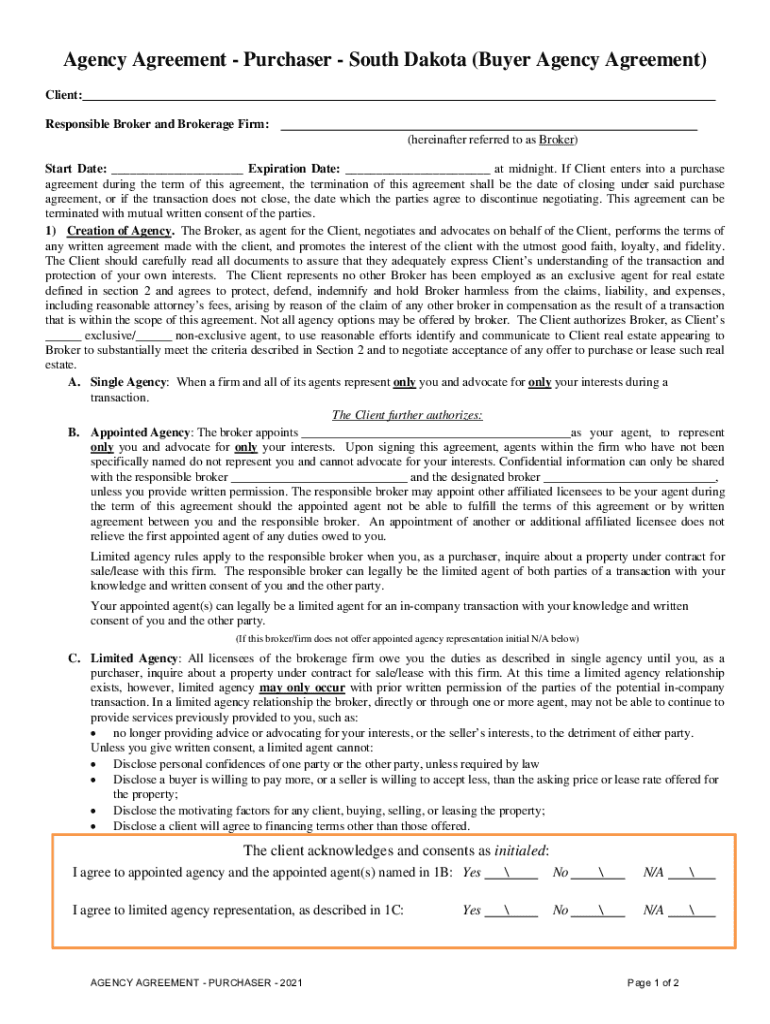 Hereinafter Referred to as Broker  Form