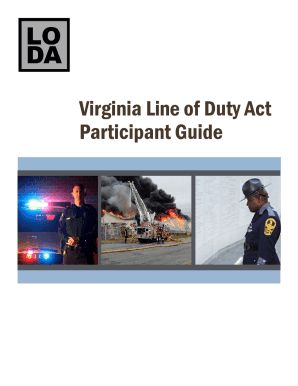 Virginia Line Duty Act Participant Guide - Fill Out and Sign Printable PDF  Template | signNow