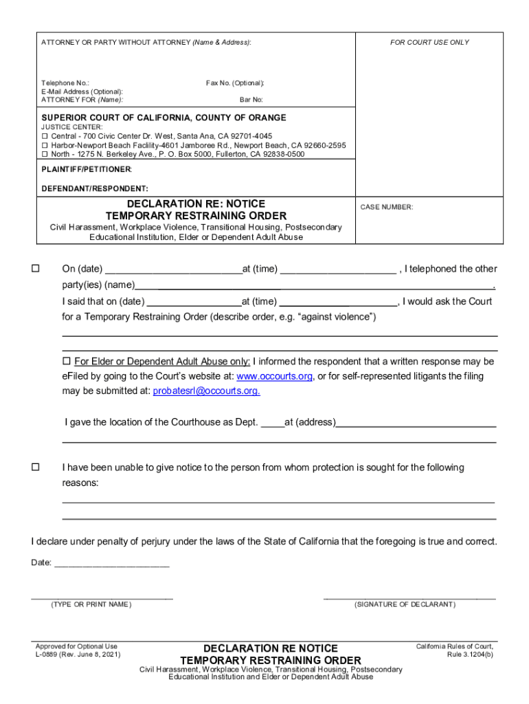 North 1275 N  Form