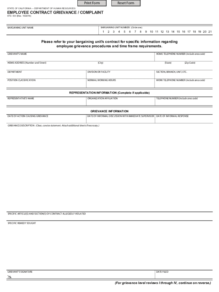  Print Forrest Formulate of CALIFORNIA DEPARTMENT O 2019-2024