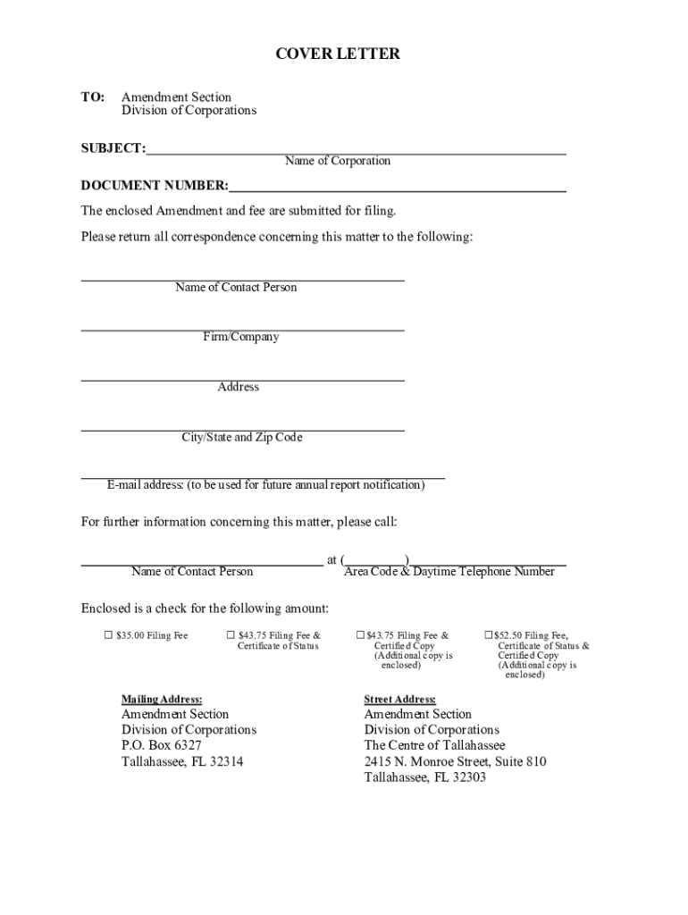  Attached Are Forms for a Change of Name, Duration, Jurisdiction, or Purpose for Not for Profit Corporation 2020-2024