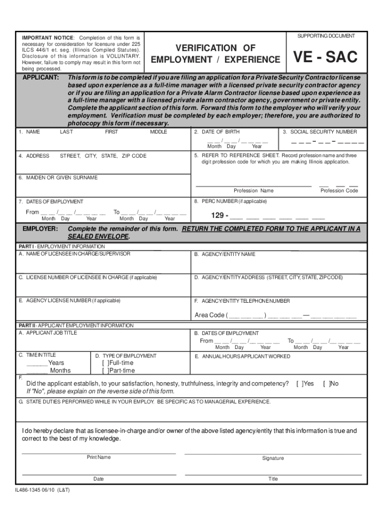 ILCS 4461 Et  Form