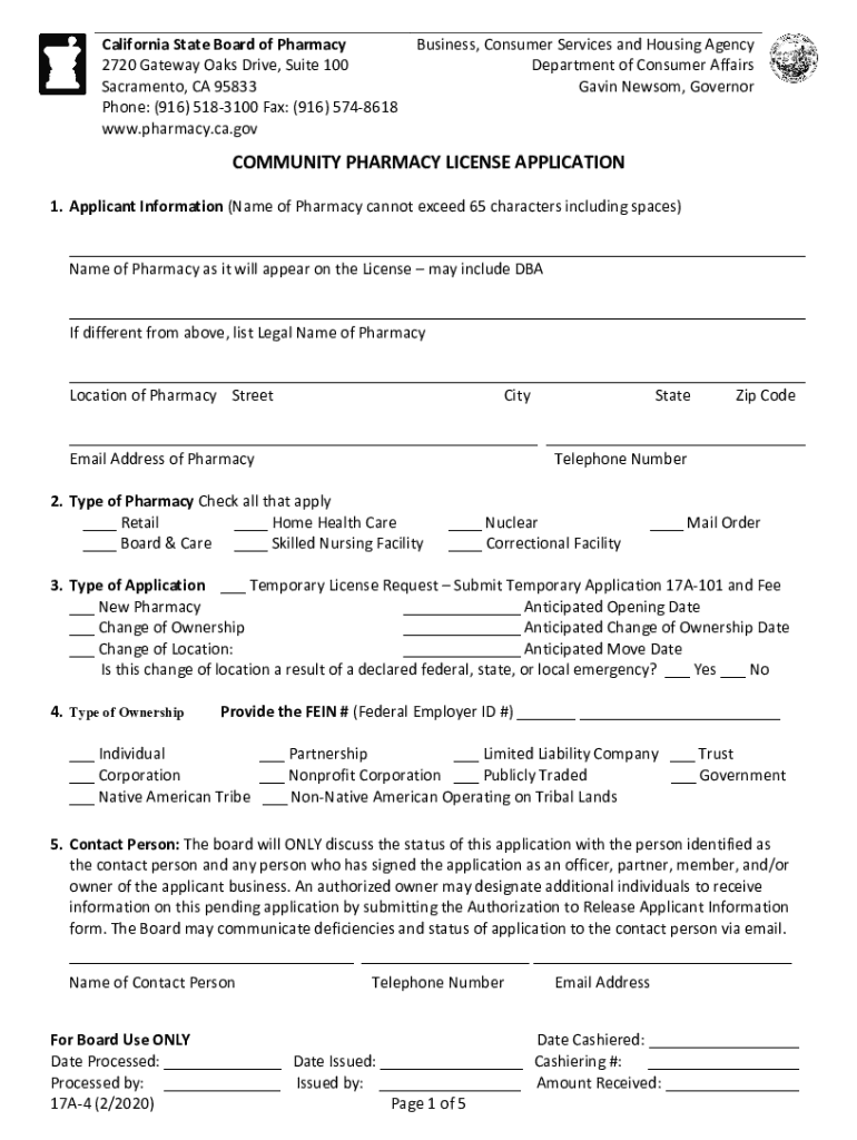 Fillable Online PharmacyNonresident Pharmacy License Renewal  Form